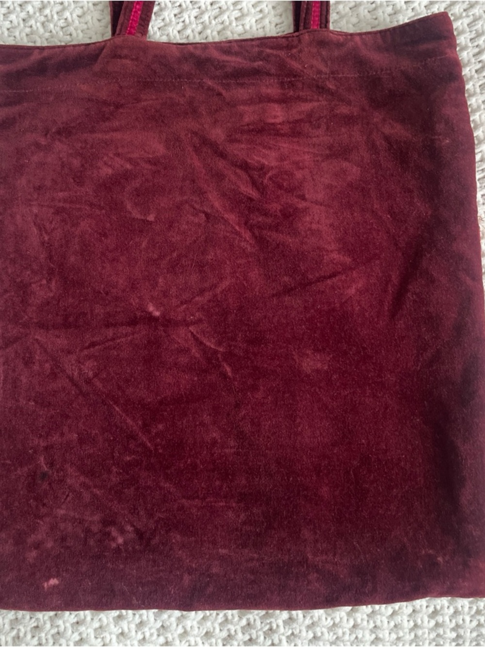 Old Navy Boho Bag Tote Pink Y2k Cotton Polyester Velvet Sateen Chinese Floral - Picture 10 of 16